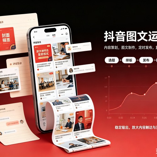 红河抖音图文代运营服务